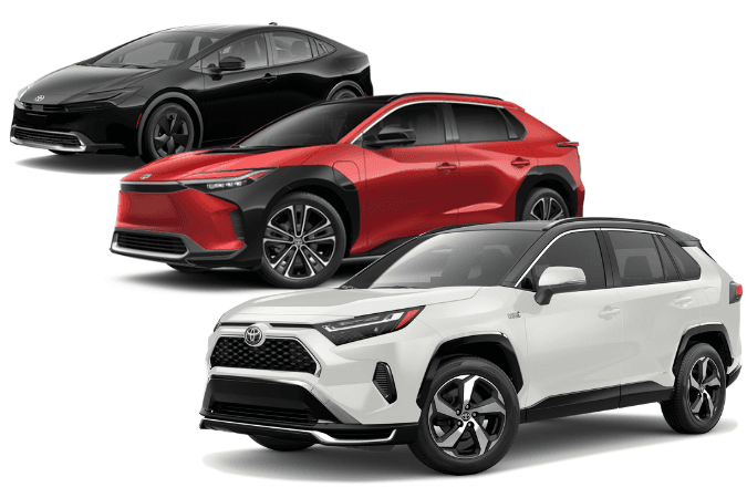 Toyota EVs in North America