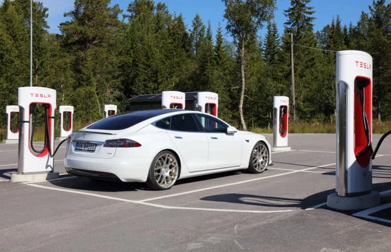 Tesla Supercharger Station